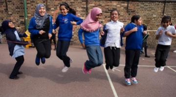 American Muslim children