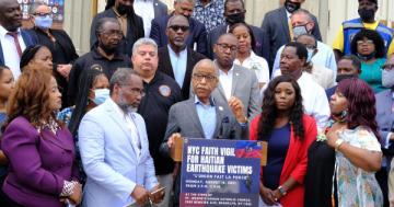 Al Sharpton press conference